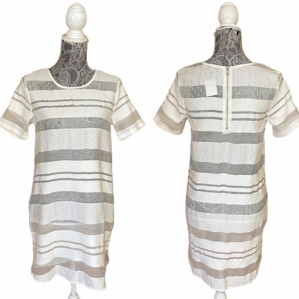 NBD I’m Good Tee Dress Ivory Size Small